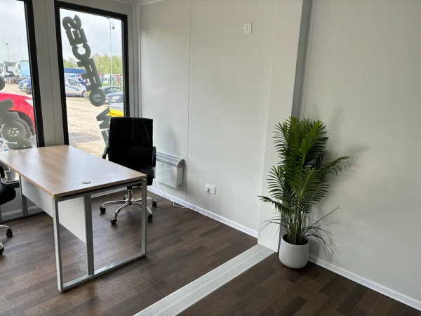 Oficina Portátil de Dos Módulos – Con Almacén y Baño Integrado - Image 11