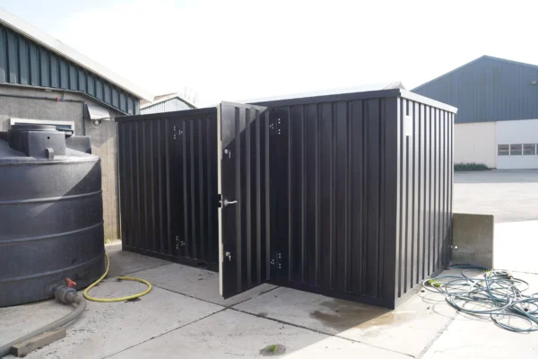 Contenedor de almacenamiento de 5 x 2 metros – con puerta doble - Image 3