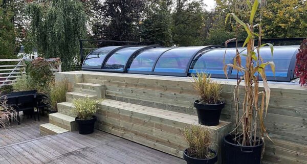 Piscina Contenedor 6,11 x 2,5m Lista para Usar con Techo, Pack Premium - Image 2