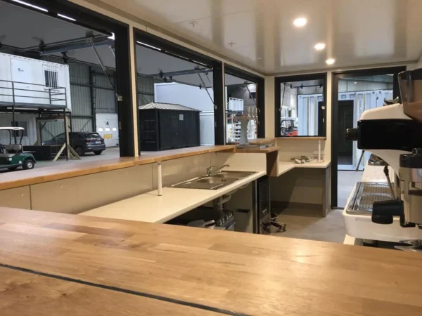 Contenedor para cafetería de 20 pies con diseño muy limpio - Image 3