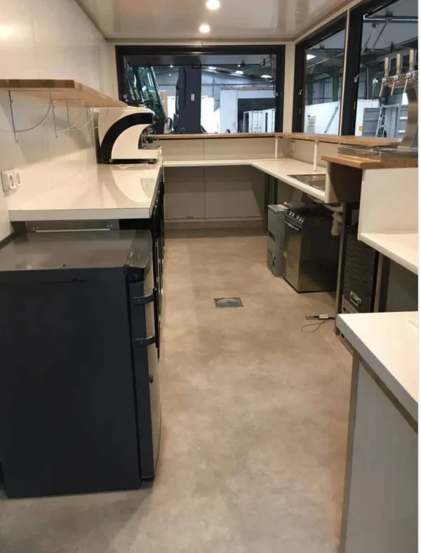 Contenedor para cafetería de 20 pies con diseño muy limpio - Image 2