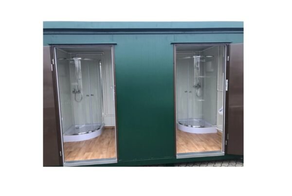 Contenedor de ducha de 4x2 metros