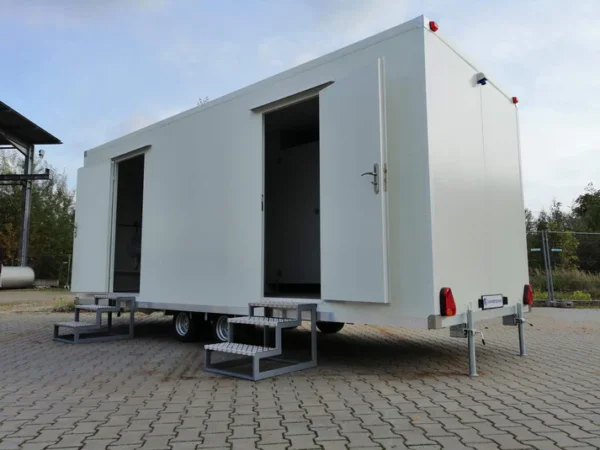 Remolque WC con doble WC 6x2,40 metros. - Image 12